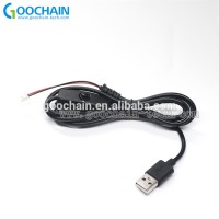 Male to male USB2.0 to PH2.0 housing terminal cable with 304 on/off switch