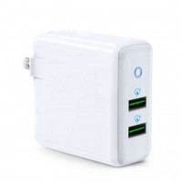 20W PD Fast charger with 1 QC 3.0 usb wall charger